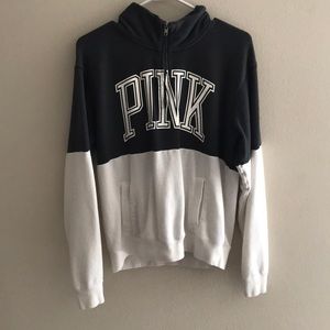 PINK Zip Quarter Zip Pullover